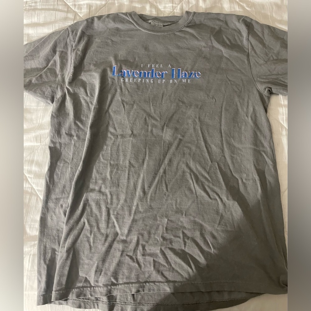 Taylor Swift Lavender Haze Comfort Colors Tee - Size XL